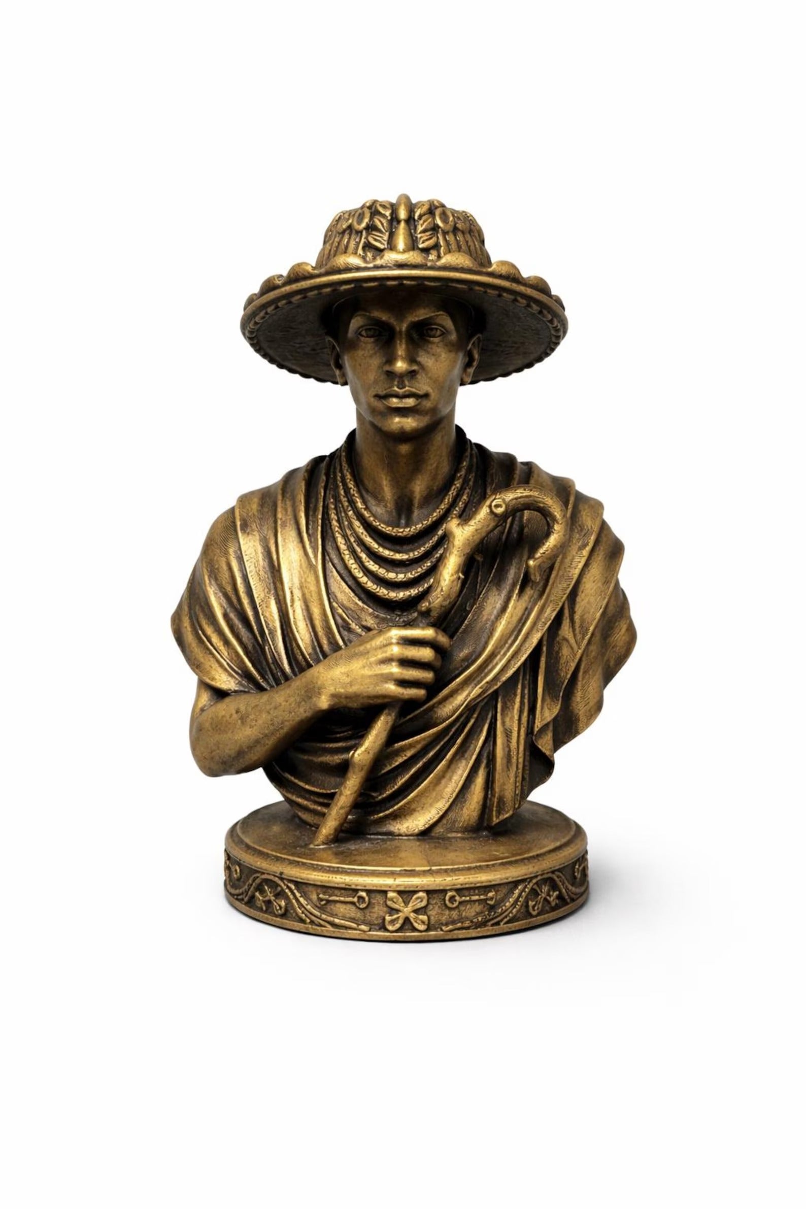 Elegua Statue for Protection & Open Roads | Hand Painted - Omikele